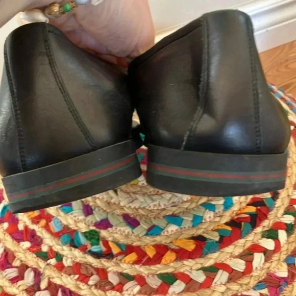 Gucci black silver horsebit  loafers - Picture 5 of 8